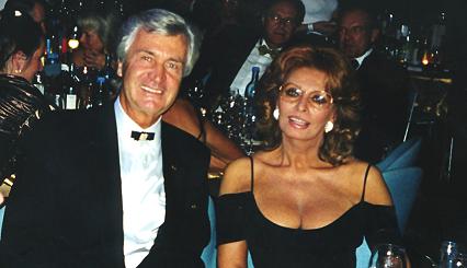 Sophia Loren und Folkert Klaassen